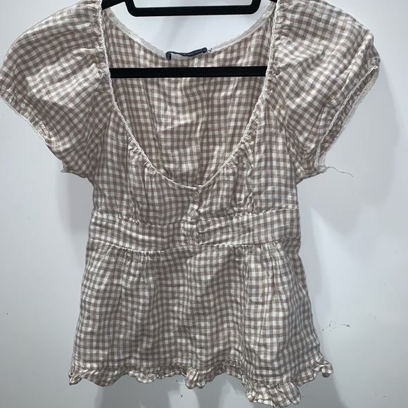 Brandy Melville Tops - Brandy Melville plaid Blair gingham top